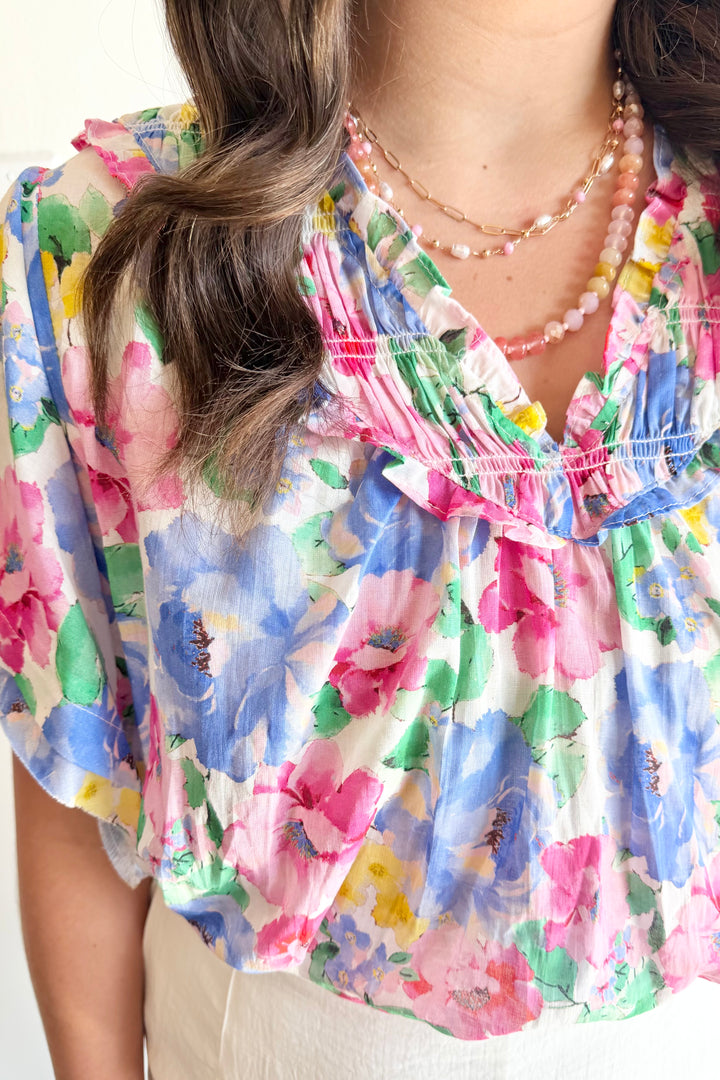 Sunday Garden Babydoll Top