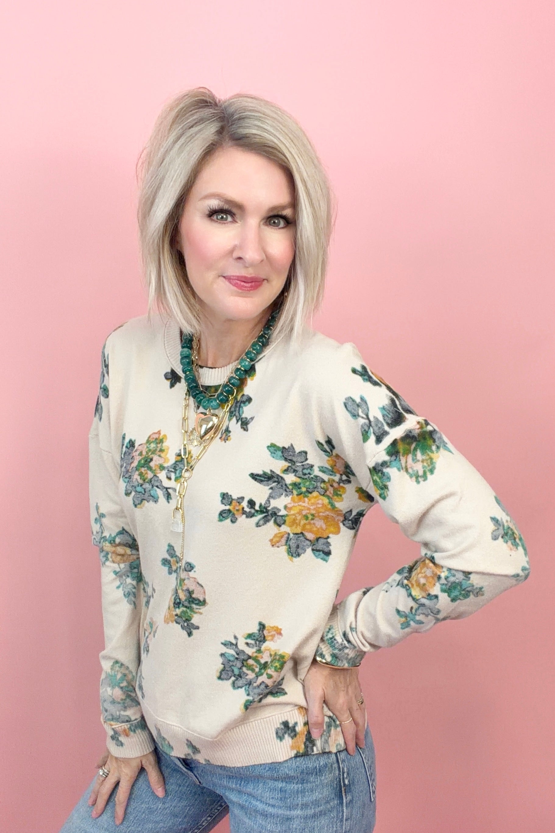 Whispered Bloom Sweater