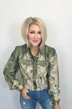 Gilded Paisley Blouse