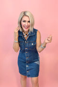 Star Struck Denim Dress
