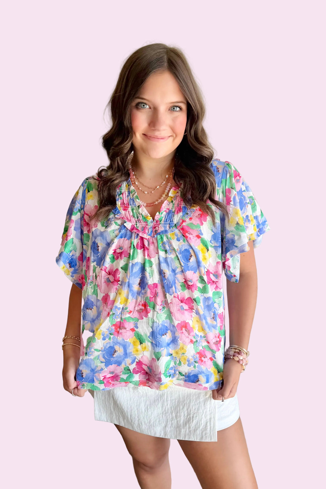 Sunday Garden Babydoll Top