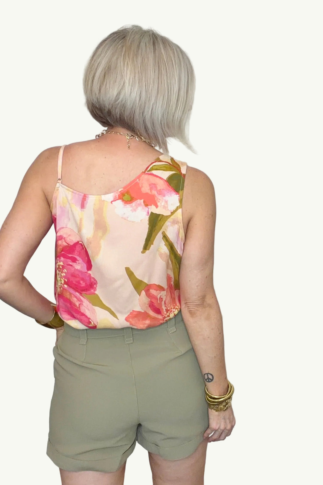 Sage Advice Belted Shorts