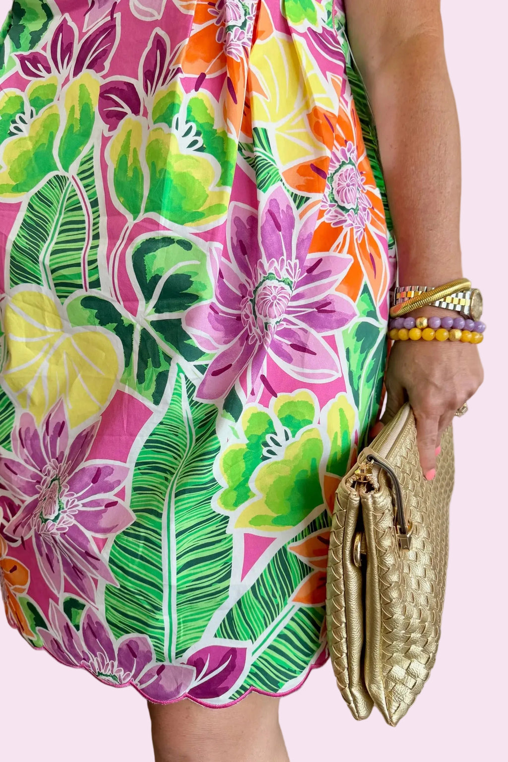 Floral Paradise Mini Dress