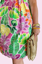 Floral Paradise Mini Dress