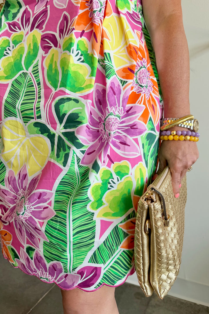 Palm Paradise Dress