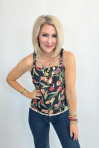 Pearl-Kissed Tulip Top