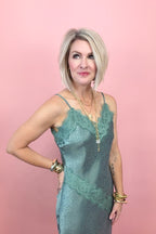 Wild Lace Slip Dress