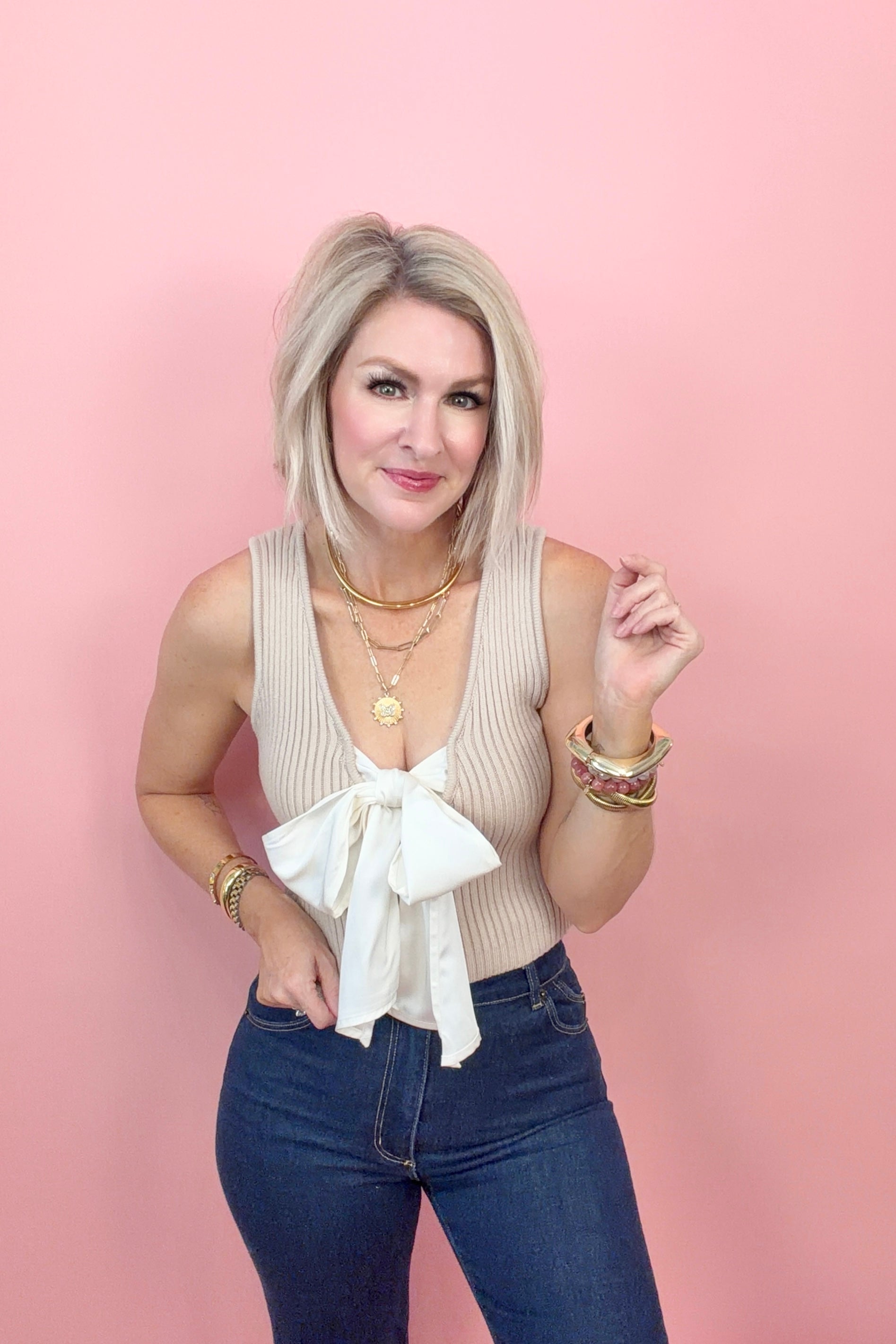 Bowtifully Charmed Top