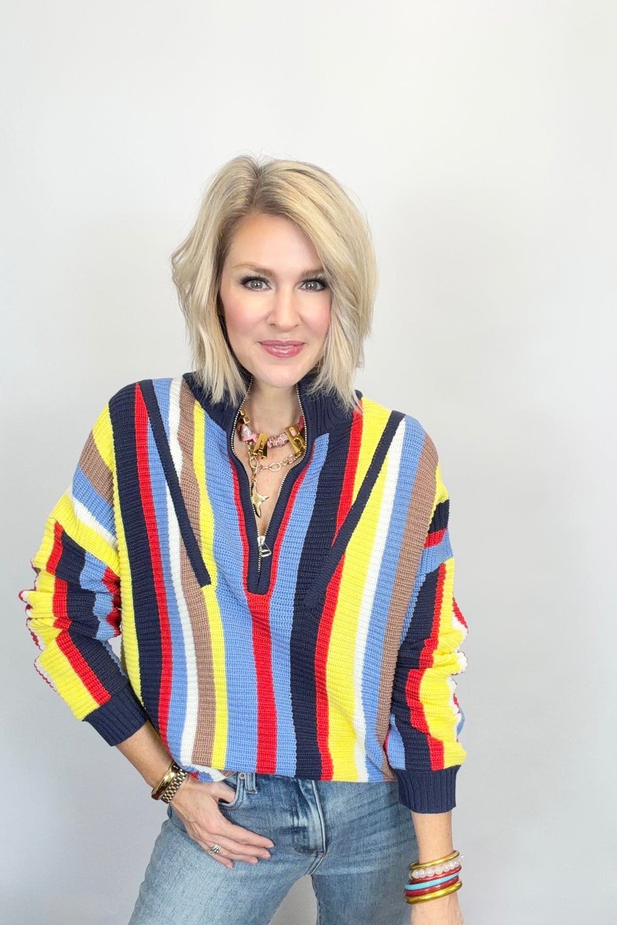 Carousel Stripe Sweater