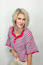 Fireside Stripe Knit Top