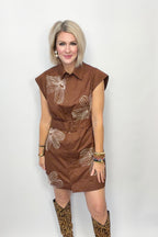 Threaded Petal Dress