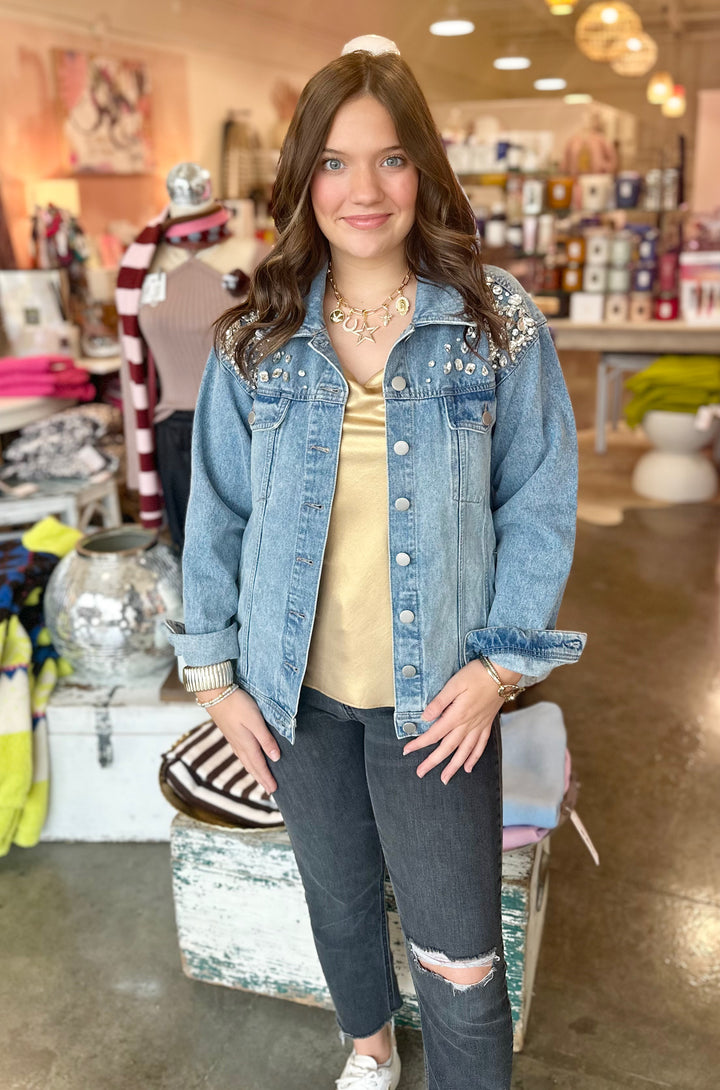 BUT MAKE IT FANCY DENIM JACKET