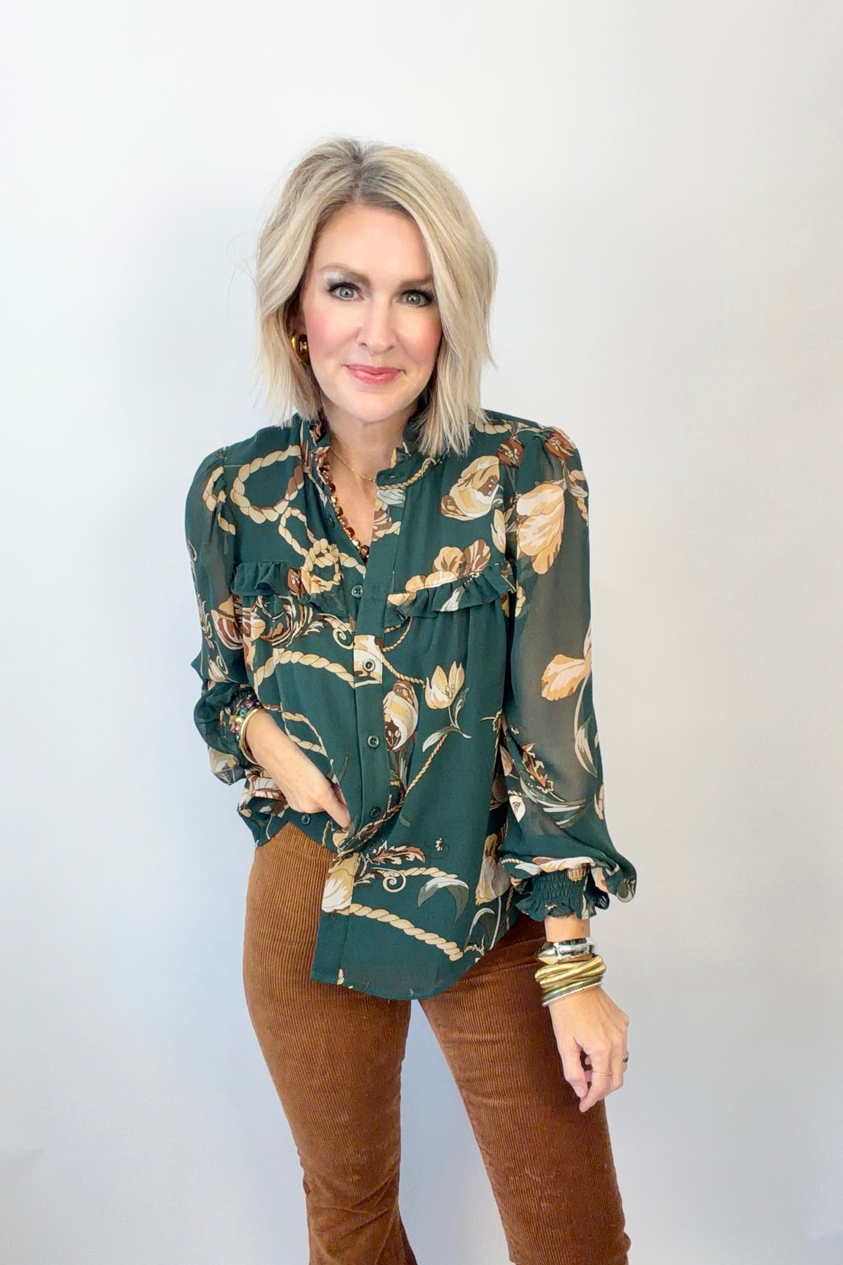 Chain Reaction Blouse