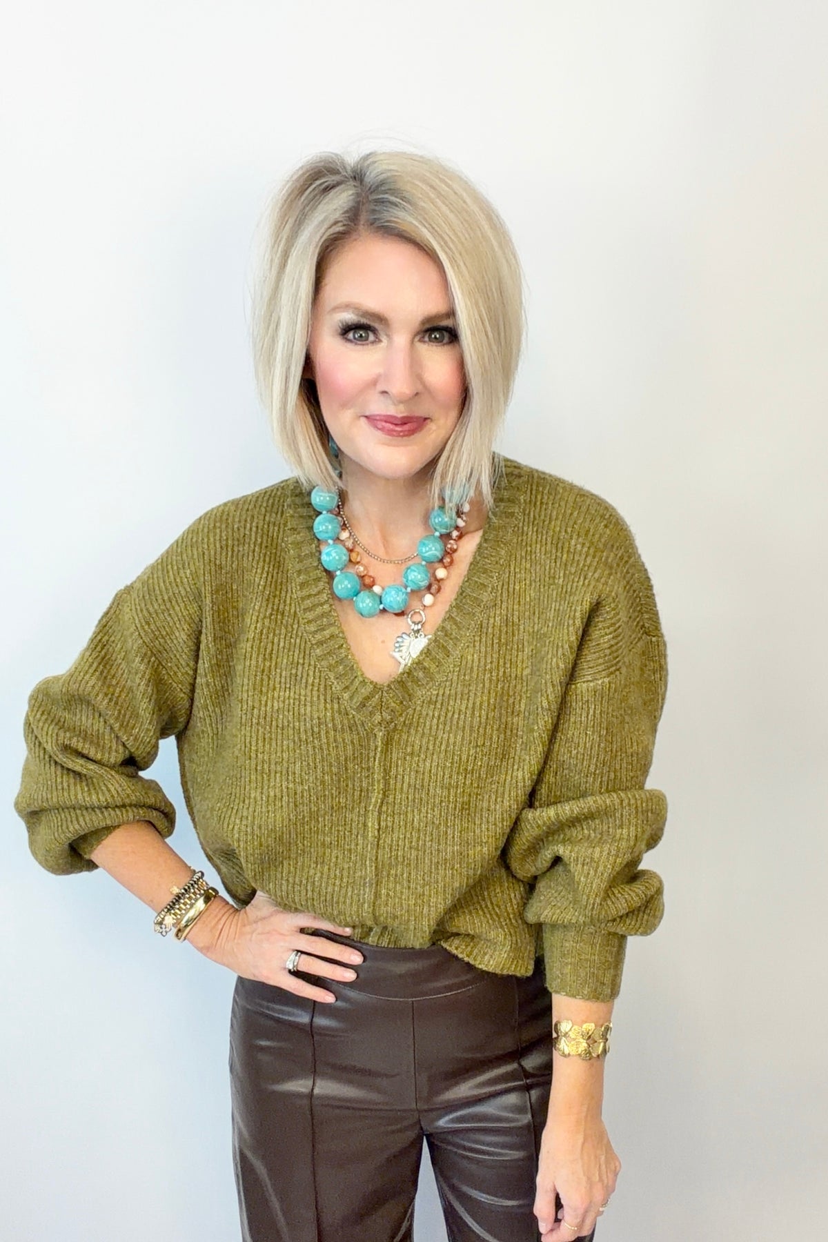 Crisp Morning Crop Sweater