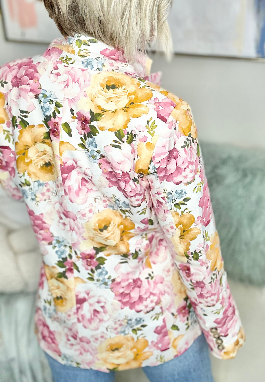 IN FULL BLOOM BLAZER
