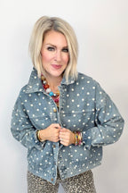 Dots & Denim Jacket
