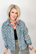 Dots & Denim Jacket