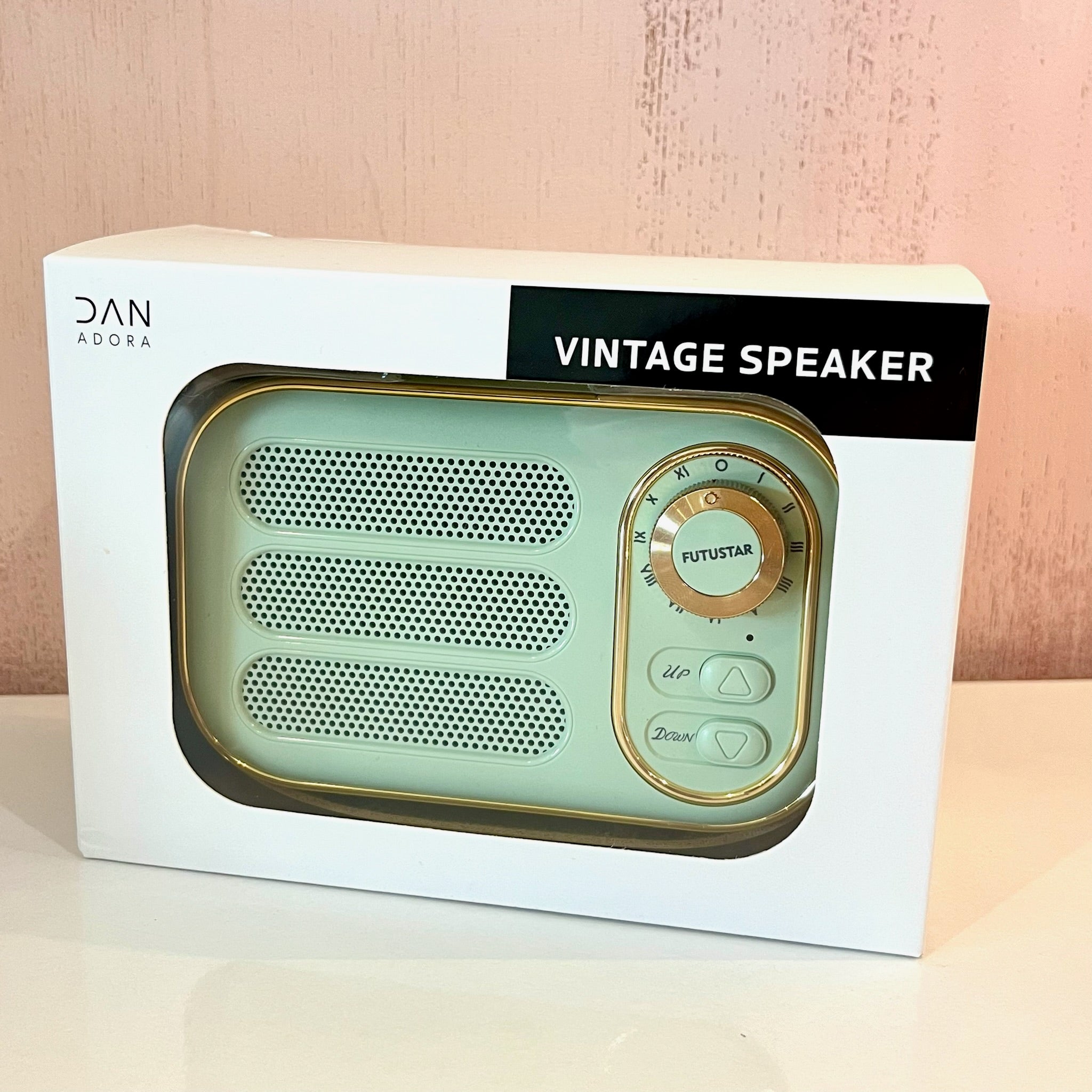 Vintage Vibes Mini Speaker