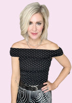 Dotty Darling Knit Top