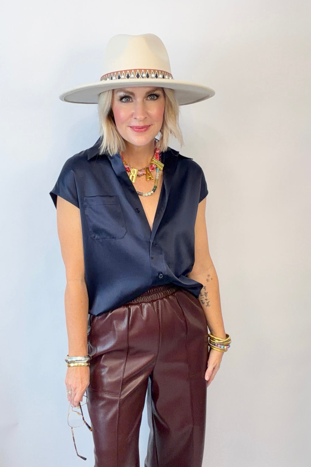 Uptown Silk Blouse