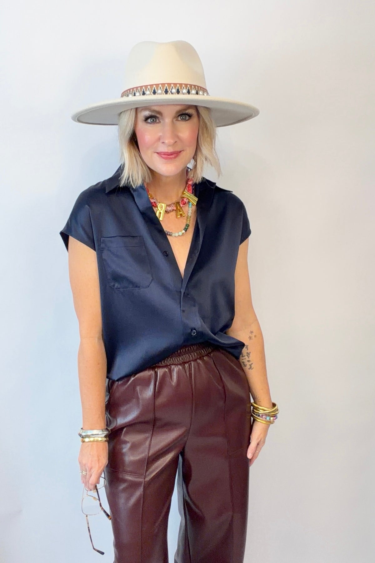 Uptown Silk Blouse