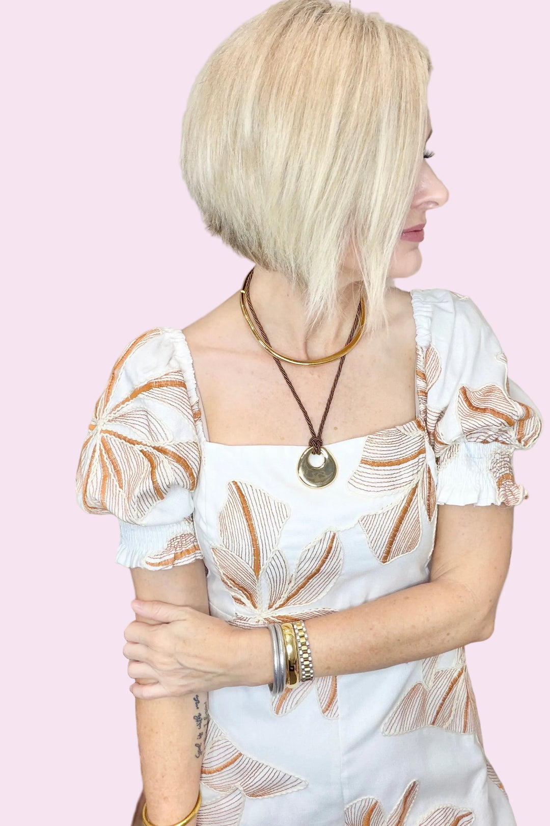 Sunseeker Puff Sleeve Romper