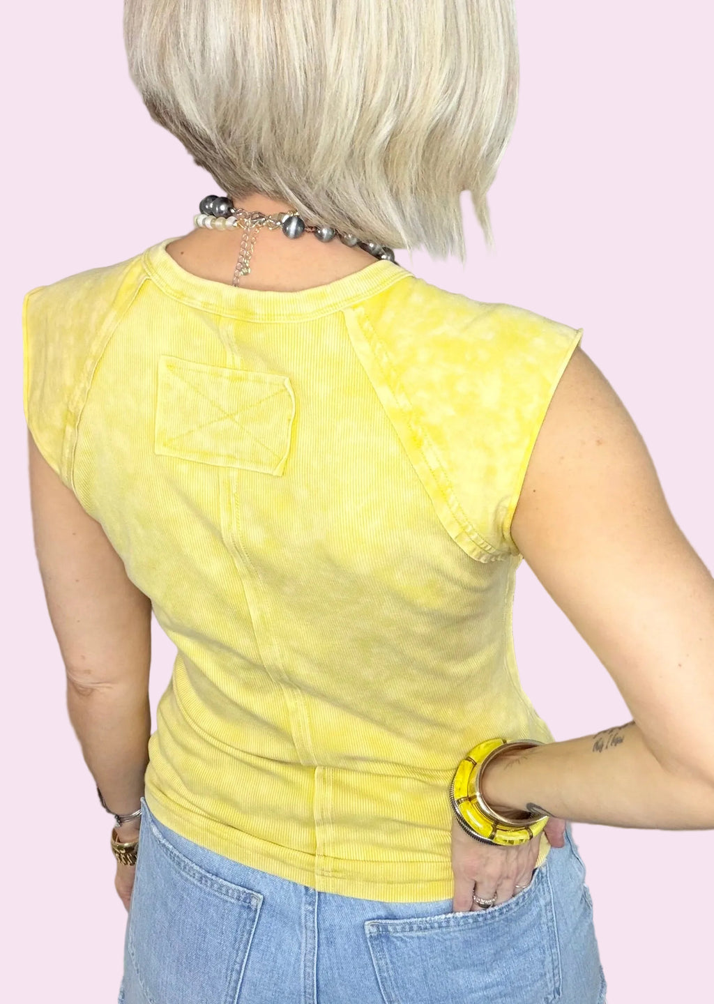 Ray of Sunshine Ribbed Tee