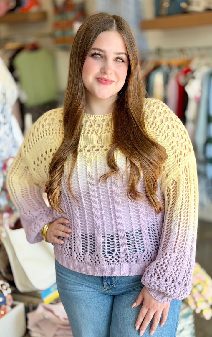 Lemon Dream Fade Top