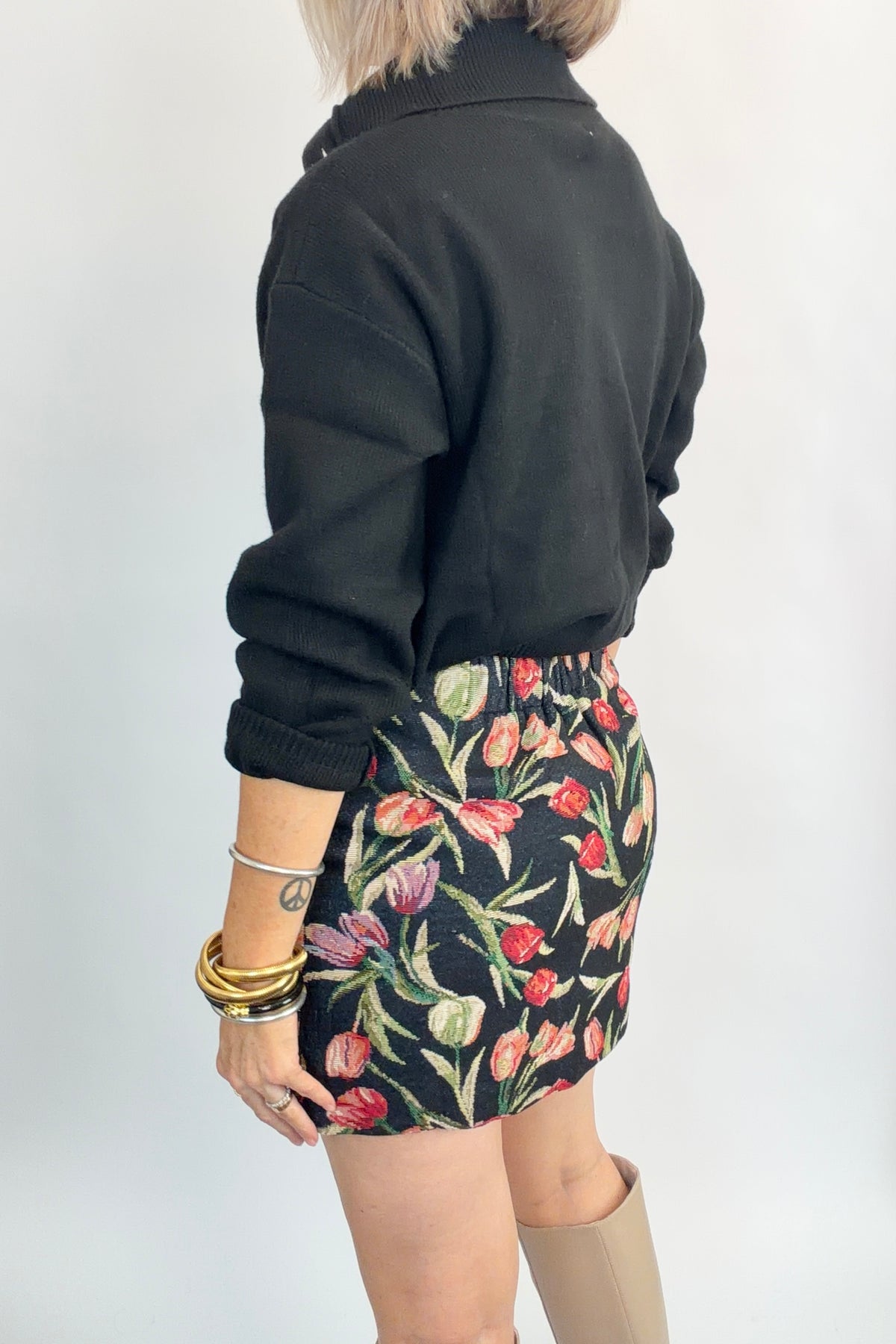 Tulip Kissed Mini Skirt
