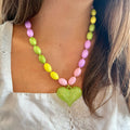 Heart of Spring Beaded Necklace