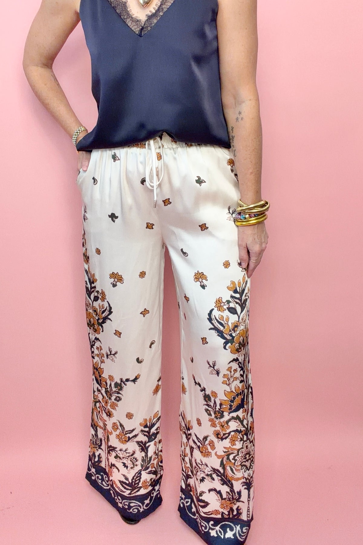 Amalfi Escape Drawstring Pant