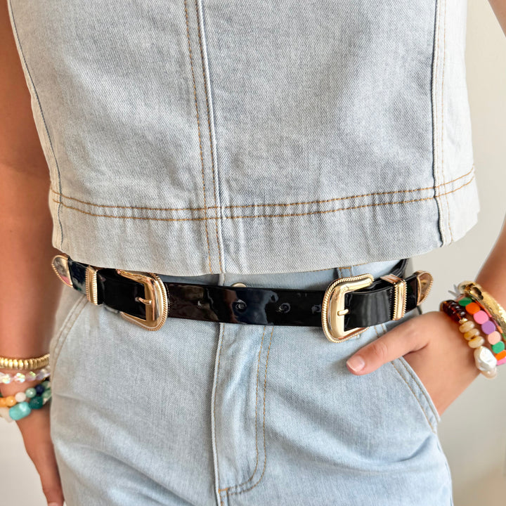 The Double Buckle Belt