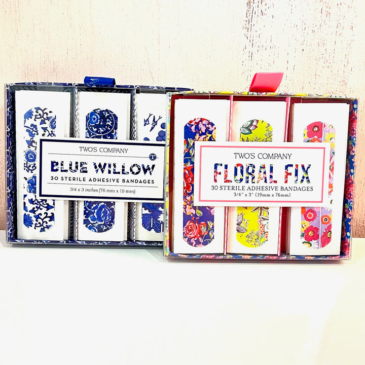 Blossom Bandages- (Blue Willow and Floral Fix)