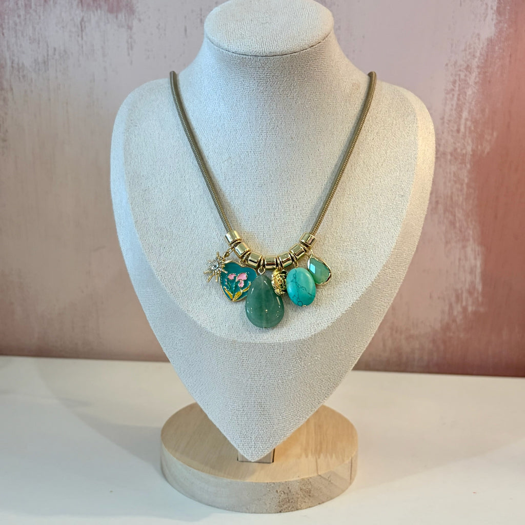 The Patina Charm Necklace