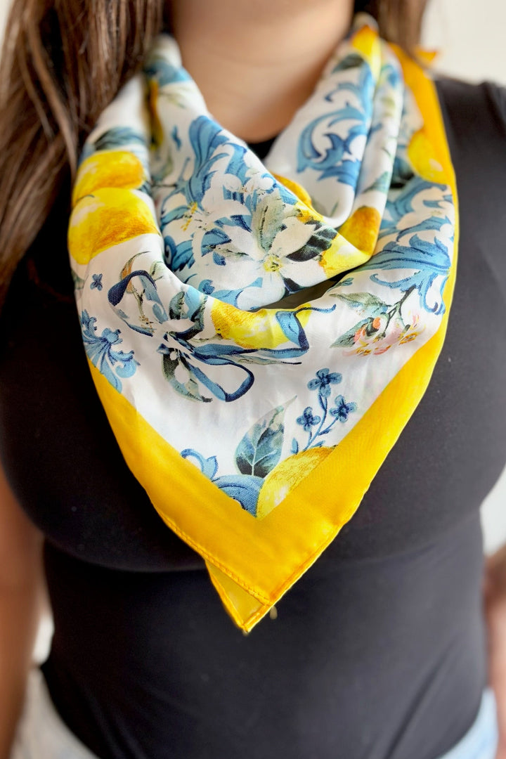 Citrus Bloom Scarf