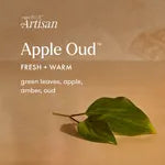 Apple Oud Tuscan Radiance Signature Candle