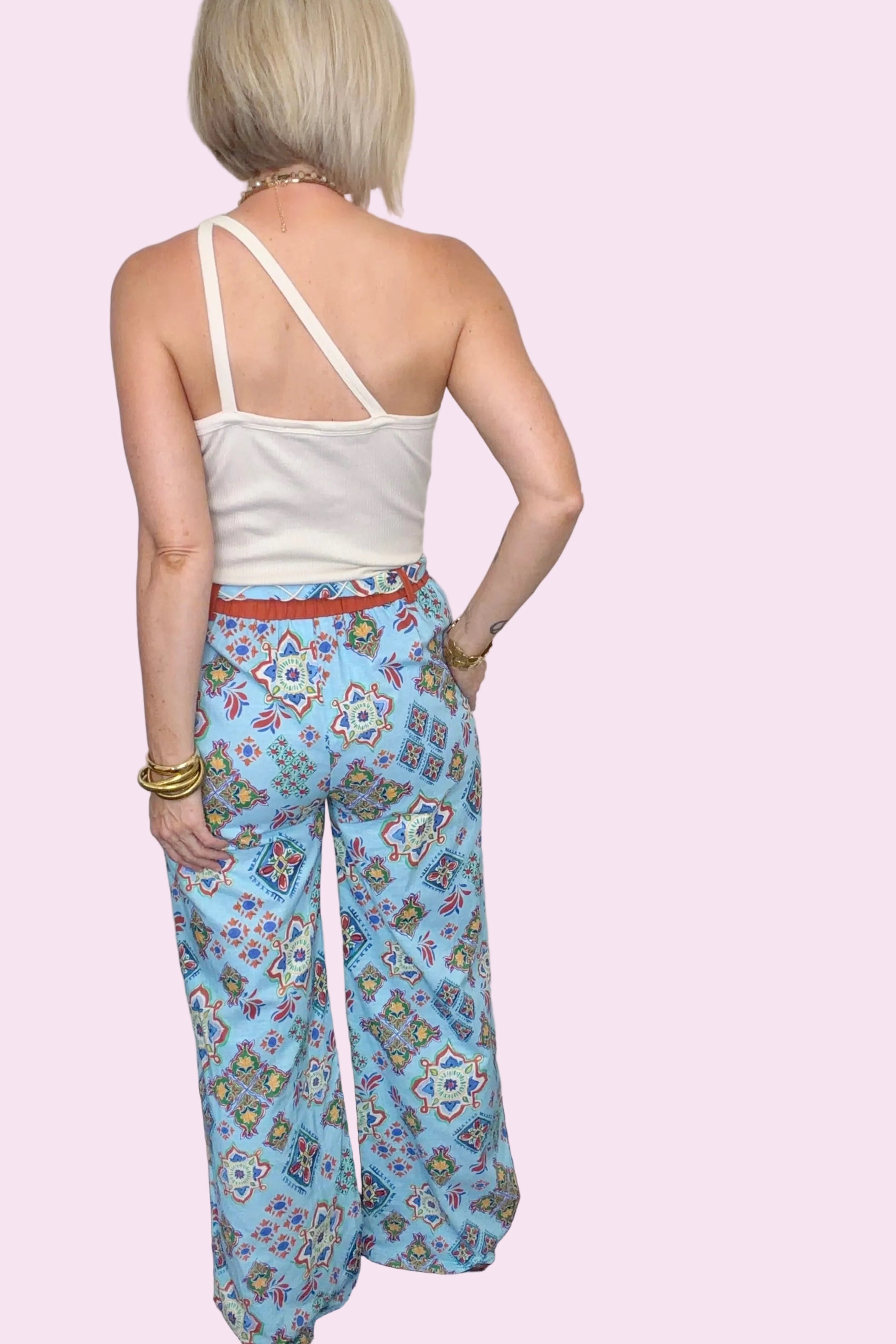 Beaded Terrace Pants