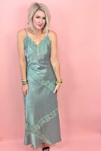 Wild Lace Slip Dress
