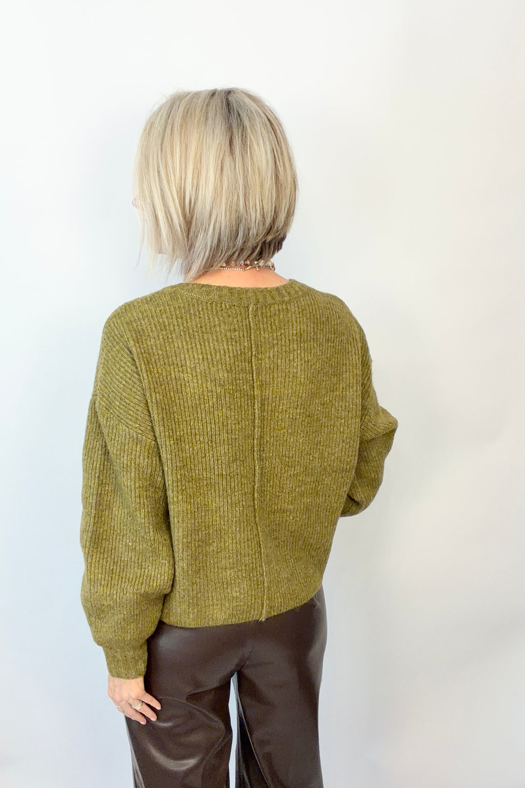 Crisp Morning Crop Sweater