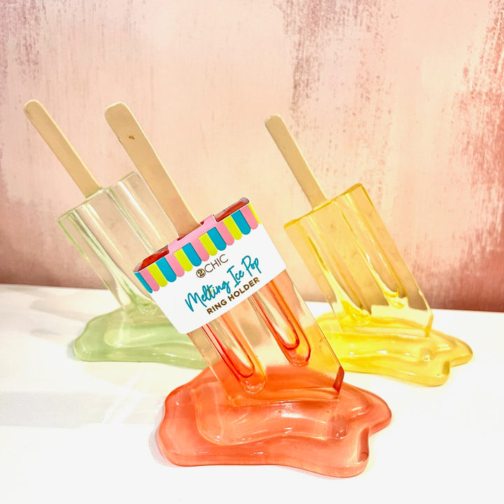 Melting Ice Pop Ring Holder- (3 Color Options)