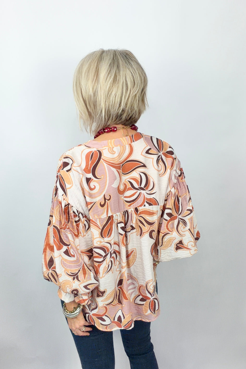 Vintage Sunset Blouse