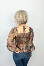 Fall Fairytale Peplum Top