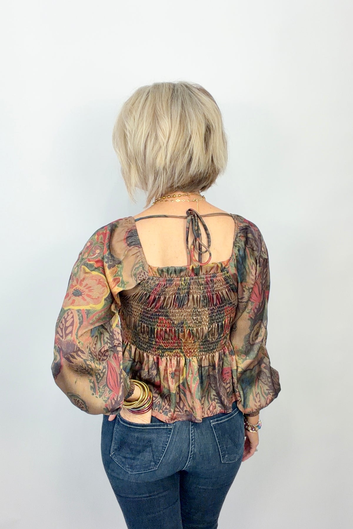Fall Fairytale Peplum Top