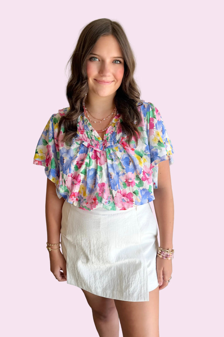 Sunday Garden Babydoll Top