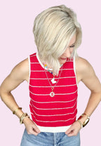 A Fine Line Knit Tank