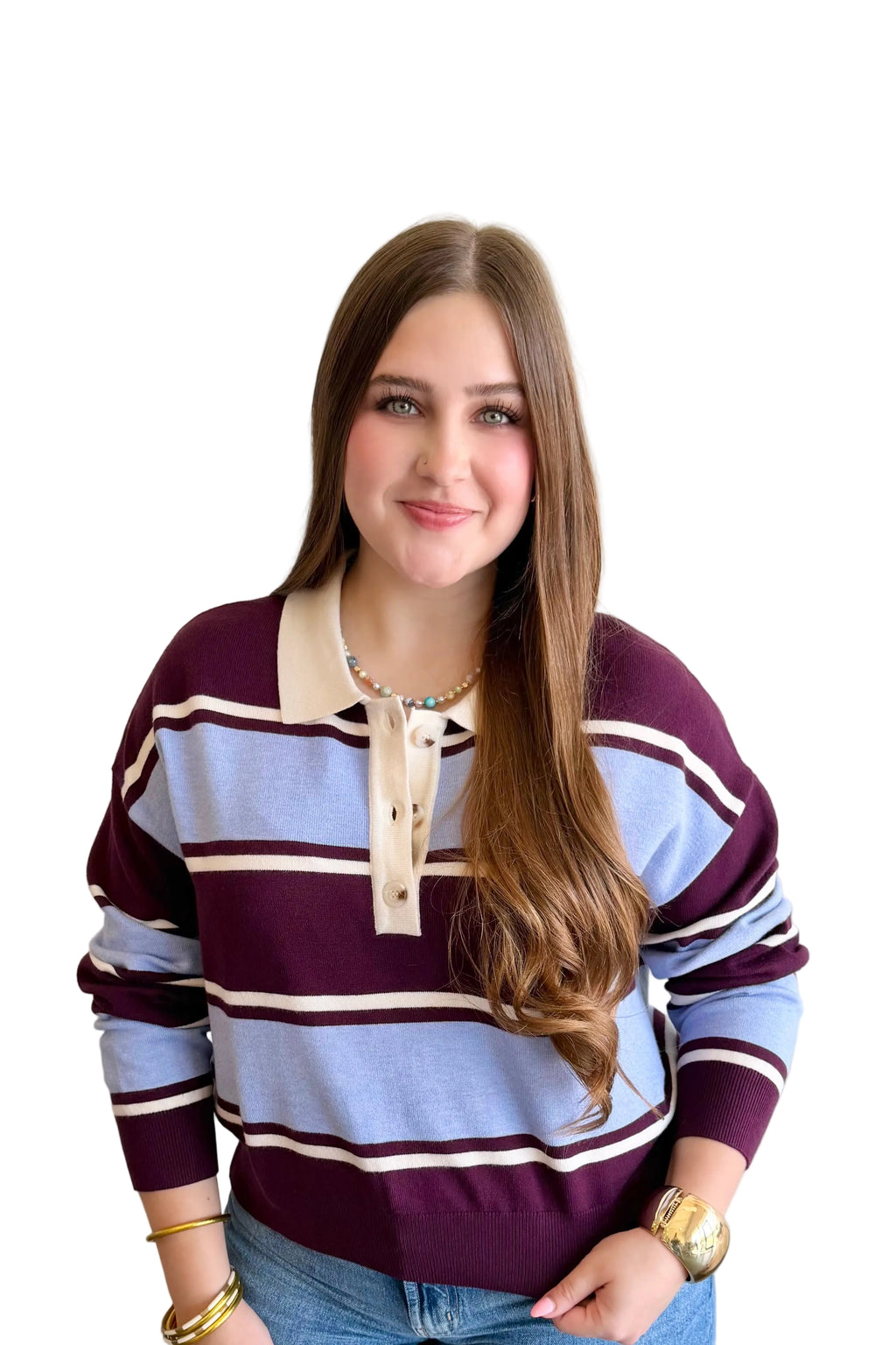 Saved by the Stripes Sweater