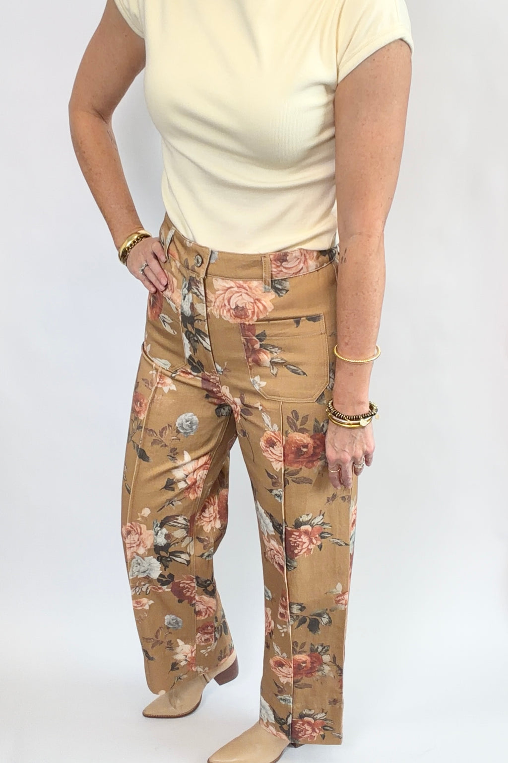 Heirloom Floral Pants