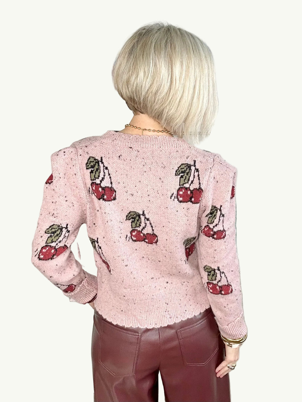 Top it with a Cherry Cardi
