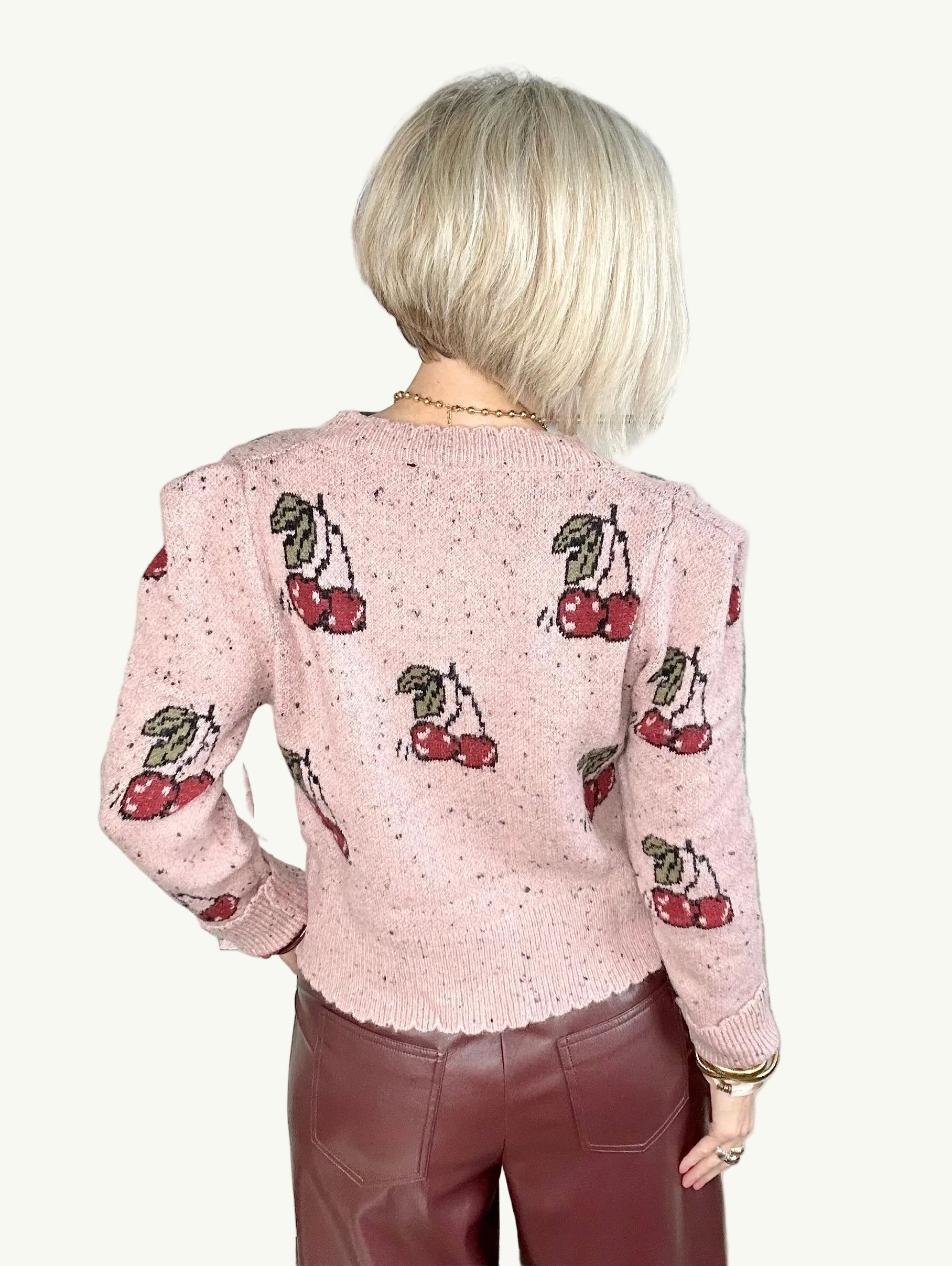 Top it with a Cherry Cardi