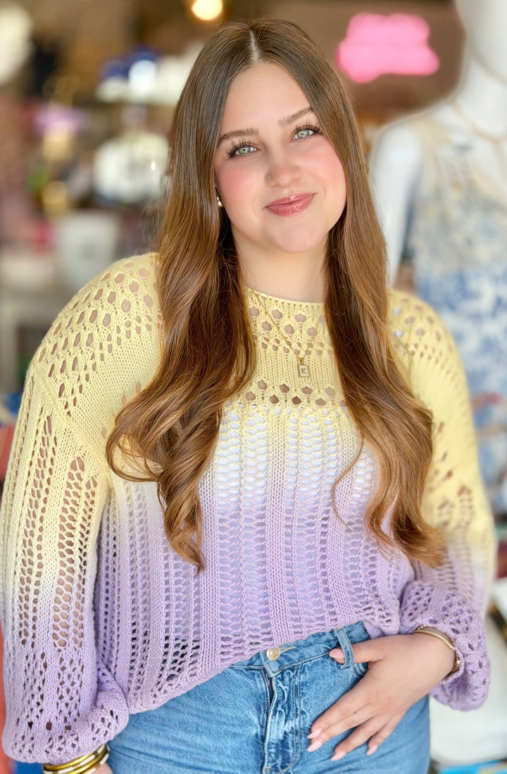 Lemon Dream Fade Top